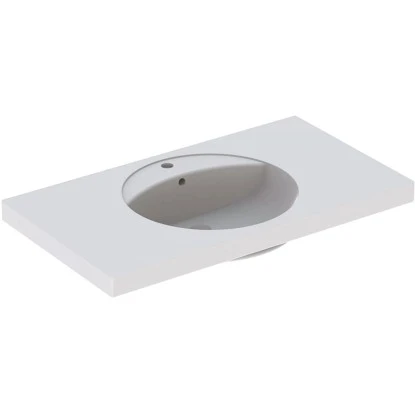 Geberit Waschbecken Preciosa 100 Cm Mit Ablagefläche KeraTect