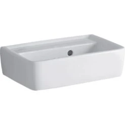Geberit Handwaschbecken Renova Plan 45 Cm Weiß Mit Überlauf