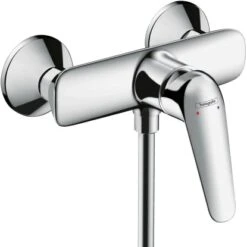 Hansgrohe Einhebel-Brausearmatur Novus Aufputz Chrom