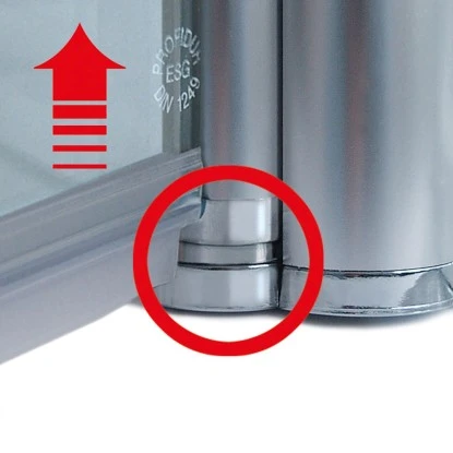 Schulte ExpressPlus Runddusche Garant Mit Duschwanne Alu Natur 200x90x90cm â Bild 8