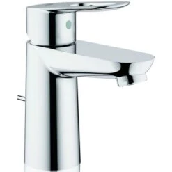 Grohe QuickFix Einhebelmischer-Waschbeckenarmatur Loop Chrom