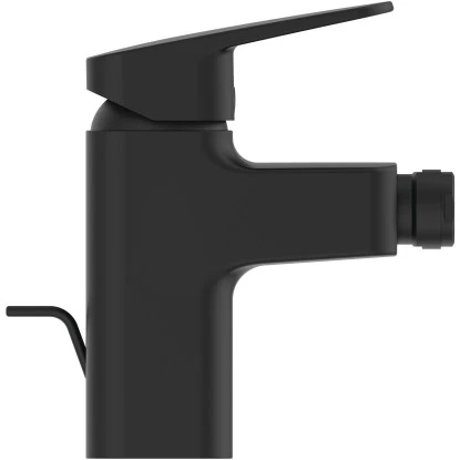 Ideal Standard Bidetarmatur Ceraplan Mit Ablaufgarnitur Schwarz Matt â Bild 2