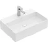 Villeroy & Boch Aufsatzwaschbecken Memento 2.0 Überlauf 50x42 Cm Stone White C+