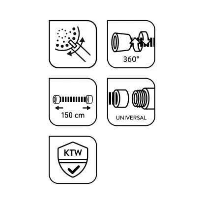 Baliv Duschbrause-Set DBS-60.30 Verchromt â Bild 8