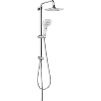 Baliv Überkopfbrause-Set KBS-14.120 Verchromt