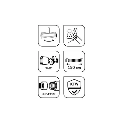 Baliv Überkopfbrause-Set KBS-14.120 Verchromt – Bild 10