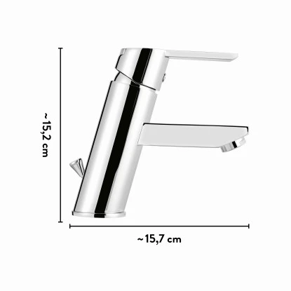 Baliv Waschtischarmatur WT-350 Chrom â Bild 6
