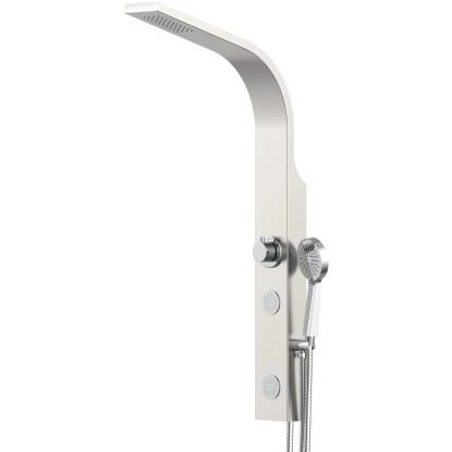 Schütte Duschpaneel Sansibar Edelstahl – Bild 3