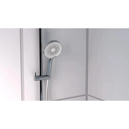 Schütte Design Handbrause Samoa Rain Chrom-Weiß – Bild 8