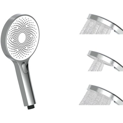 Schütte Design Handbrause Samoa Rain Chrom-Weiß – Bild 2