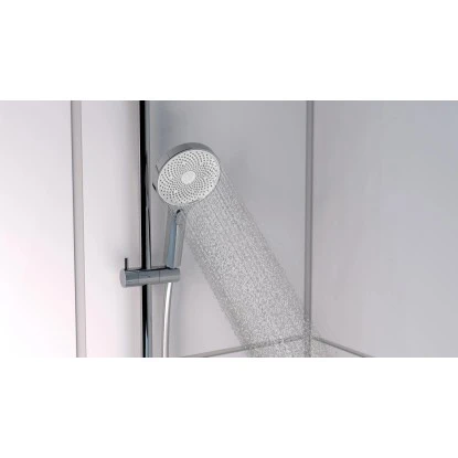 Schütte Design Handbrause Samoa Rain Chrom-Weiß – Bild 4