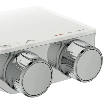 Ideal Standard Duschsystem Ceratherm S200 Mit Ablage Und Runder Handbrause Chrom â Bild 6