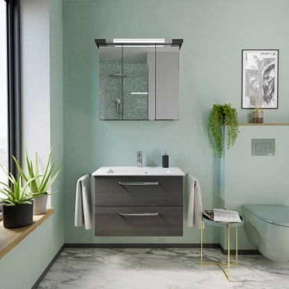 Pelipal Mineralmarmor-Waschbecken 77 Cm Trentino â Bild 4