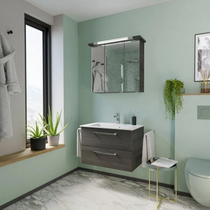 Pelipal Mineralmarmor-Waschbecken 77 Cm Trentino â Bild 5