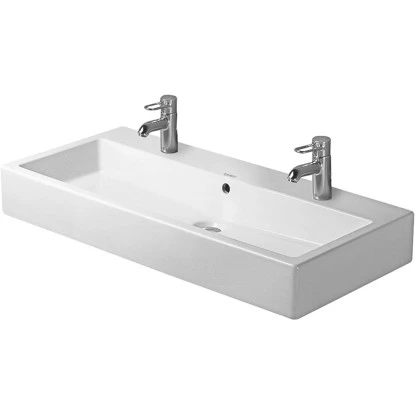 Duravit Einbauwaschbecken Vero 100 Cm Weiß 1 Hahnloch Geschliffen – Bild 2