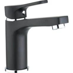 Baliv Waschtischarmatur WT-5760 Schwarz Matt