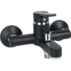 Baliv Wannenarmatur WA-5760 Schwarz Matt