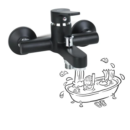 Baliv Wannenarmatur WA-5760 Schwarz Matt â Bild 3