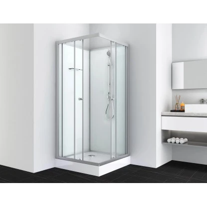 Sanotechnik Komplettdusche Eck Forte 1 Chromoptik