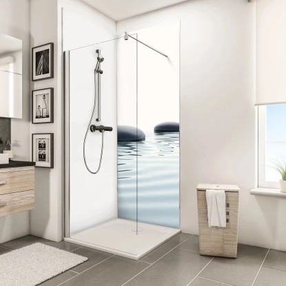 Schulte DecoDesign Duschrückwand "Zen Steine & Wasser" 210 X 90 Cm – Bild 3