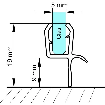 Schulte Dichtprofil Für Serie Alexa Style 2.0 Und Sunny – Bild 2