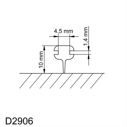 Schulte Kunststoff-Dichtprofil Waagerecht Für Badewannenfaltwände Komfort – Bild 2