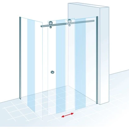 Schulte ExpressPlus Set Duschkabine Mit Duschwanne MasterClass Rechts 200x120cm â Bild 10
