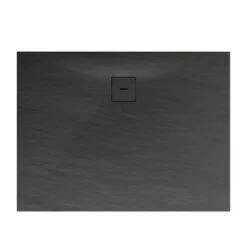 Schulte ExpressPlus Duschwanne Mineralguss Mit Steinstruktur 75x100cm Anthrazit