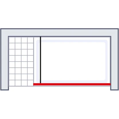 Schulte Walk In Frontteil Alexa Style 2.0 Mattschwarz Klar Hell 200 Cm X 120 Cm â Bild 4