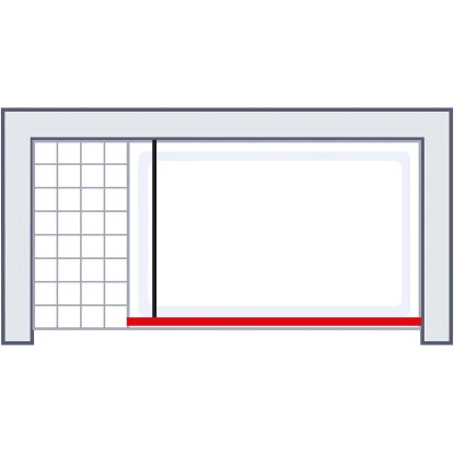 Schulte Walk In Frontteil Alexa Style 2.0 Dekor Frame Mattschwarz 200 X 90 Cm â Bild 4