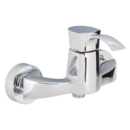 OBI Einhebelmischer-Brausearmatur Gallegos Verchromt