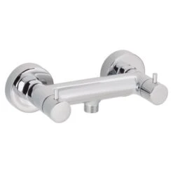 OBI Zweigriff-Brausearmatur Jemo Verchromt