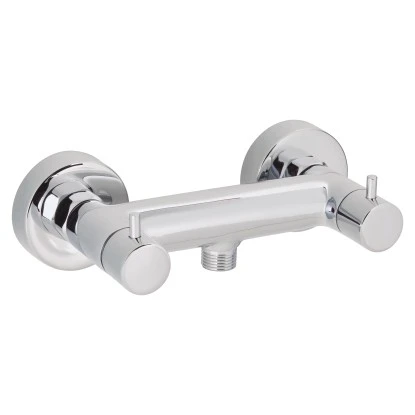 OBI Zweigriff-Brausearmatur Jemo Verchromt