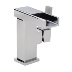 Einhebelmischer-Waschbeckenarmatur Malleo Verchromt