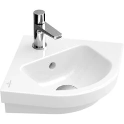 Villeroy & Boch Eck-Handwaschbecken Subway 2.0 32 Cm Alpinweiß Mit HL Und ÜL