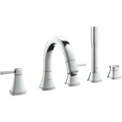Grohe 5-Loch-Wannenkombination Grandera Chrom