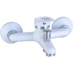 Wannenfüll- Und Brause-Einhebelmischer Athen Weiß