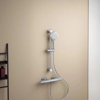 Ideal Standard Brausekombination Ceratherm T100 Brausestange 60 Cm Chrom â Bild 4