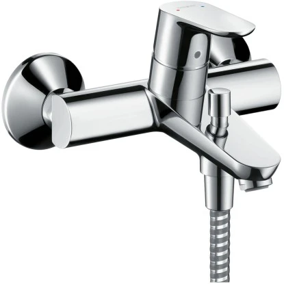 Hansgrohe Einhebel-Wannenarmatur Focus Aufputz Chrom