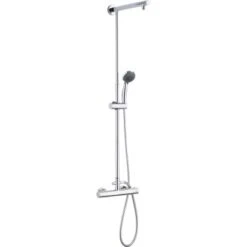 Sanotechnik Brausestangen-Set Mit Thermostatmischer Chrom
