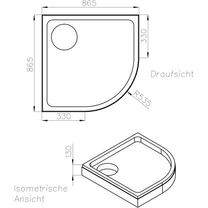 Ottofond Wannenträger Denia 90 Cm – Bild 2
