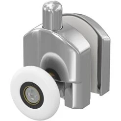 Baliv Türlaufrolle Unten 2,3 Cm Verchromt Für Duschkabine Belfast II 4 Stück