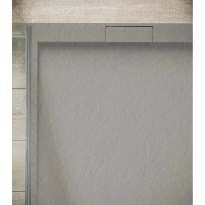 Ottofond Duschwanne Zona 160x80/3,6 Cm Zementgrau – Bild 4