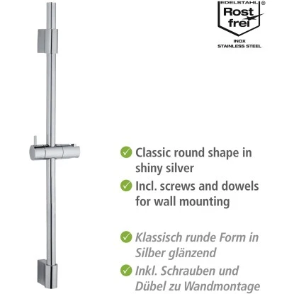 Wenko Duschstange Classic Chrom 70 Cm â Bild 3