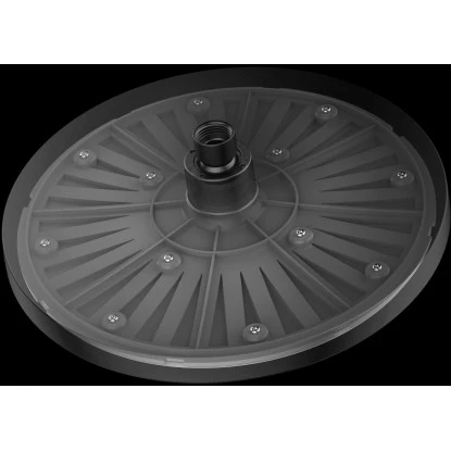 Wenko Regenduschkopf Ultimate Shower Schwarz/Grau Ø 25 Cm – Bild 11