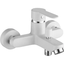 VerosanPro Einhebel-Wannenarmatur Madrid Matt Weiß