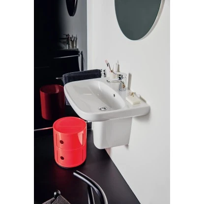 Ideal Standard Waschtisch I.life A 60x48 Cm 1 Hahnloch Mit Überlauf Weiß – Bild 11