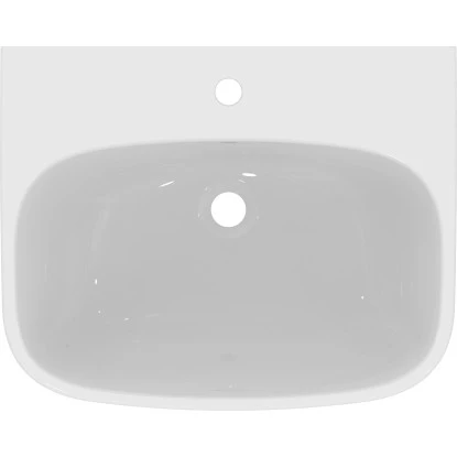 Ideal Standard Waschtisch I.life A 60x48 Cm 1 Hahnloch Mit Überlauf Weiß – Bild 2