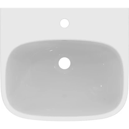 Ideal Standard Waschtisch I.life A 50x44 Cm 1 Hahnloch Mit Überlauf Weiß – Bild 2