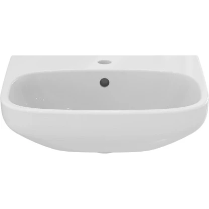 Ideal Standard Waschtisch I.life A 50x44 Cm 1 Hahnloch Mit Überlauf Weiß – Bild 3